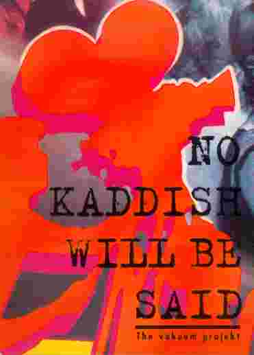 No Kaddish - Flyer